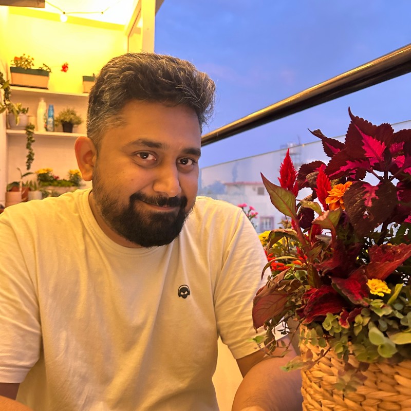 Portrait of Jishnu Vediyoor